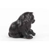 Sculpture en bronze chiot de Yama Itchi époque Meiji | Biron Sculpture en bronze chiot de Yama Itchi époque Meiji