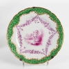 Ensemble de 4assiettes +1plat aux Amours Furstemberg finXVIIIeme | Biron Ensemble de 4assiettes +1plat aux Amours Furstemberg finXVIIIeme
