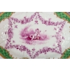 Ensemble de 4assiettes +1plat aux Amours Furstemberg finXVIIIeme | Biron Ensemble de 4assiettes +1plat aux Amours Furstemberg finXVIIIeme