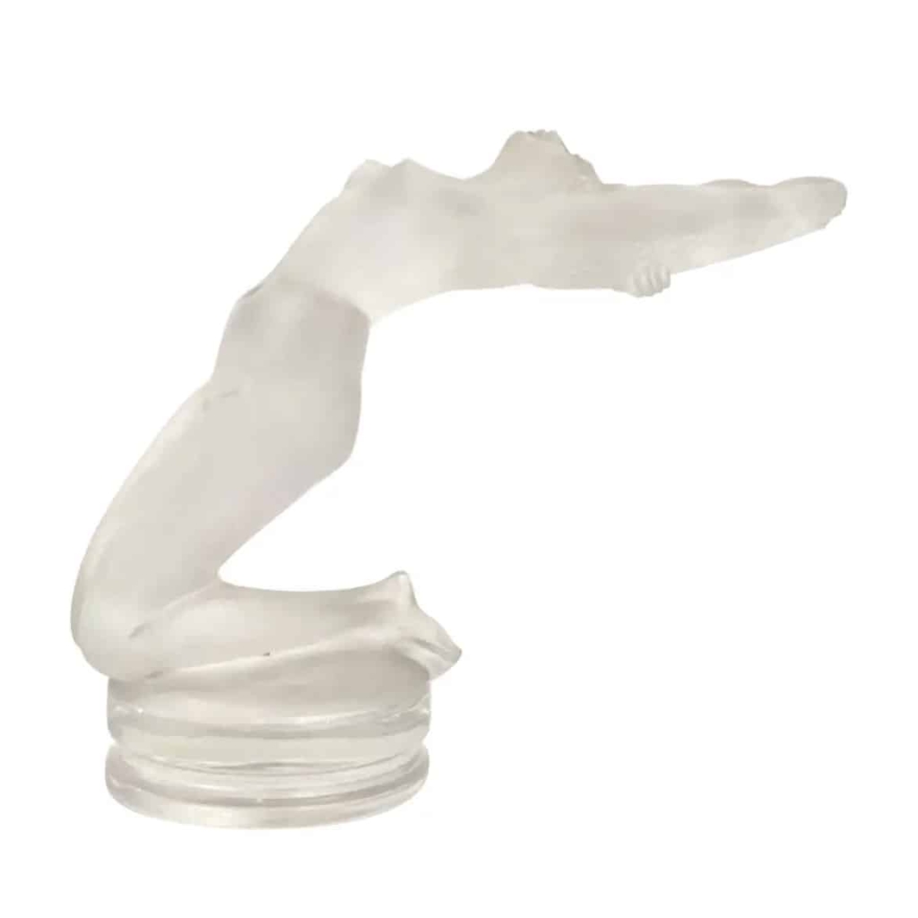 Mascotte « Chrysis » verre blanc de René LALIQUE 2