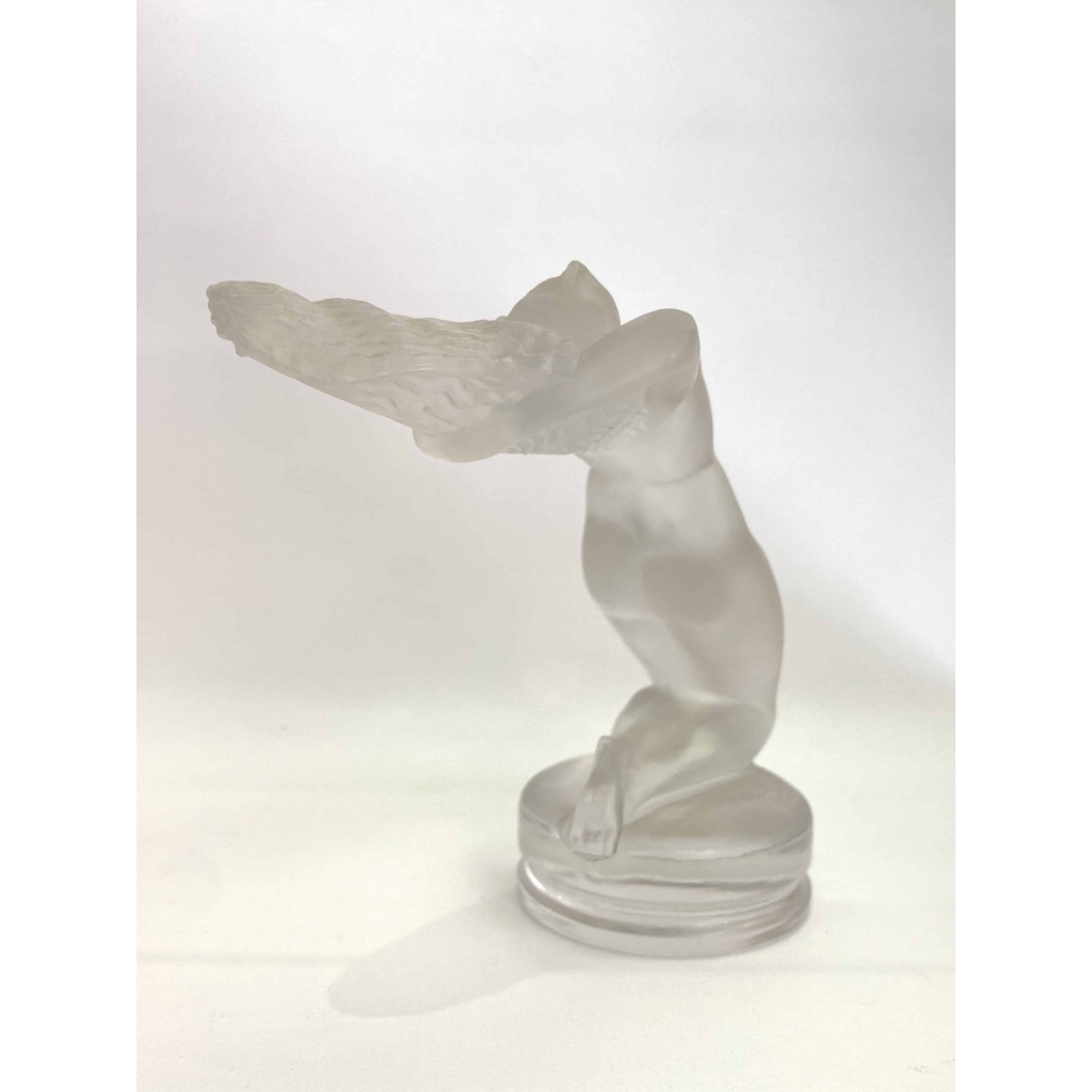 Mascotte « Chrysis » verre blanc de René LALIQUE 5