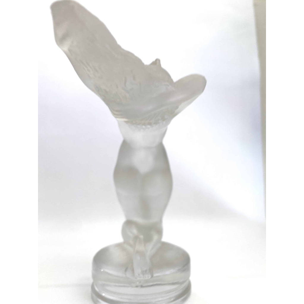 Mascotte « Chrysis » verre blanc de René LALIQUE 6