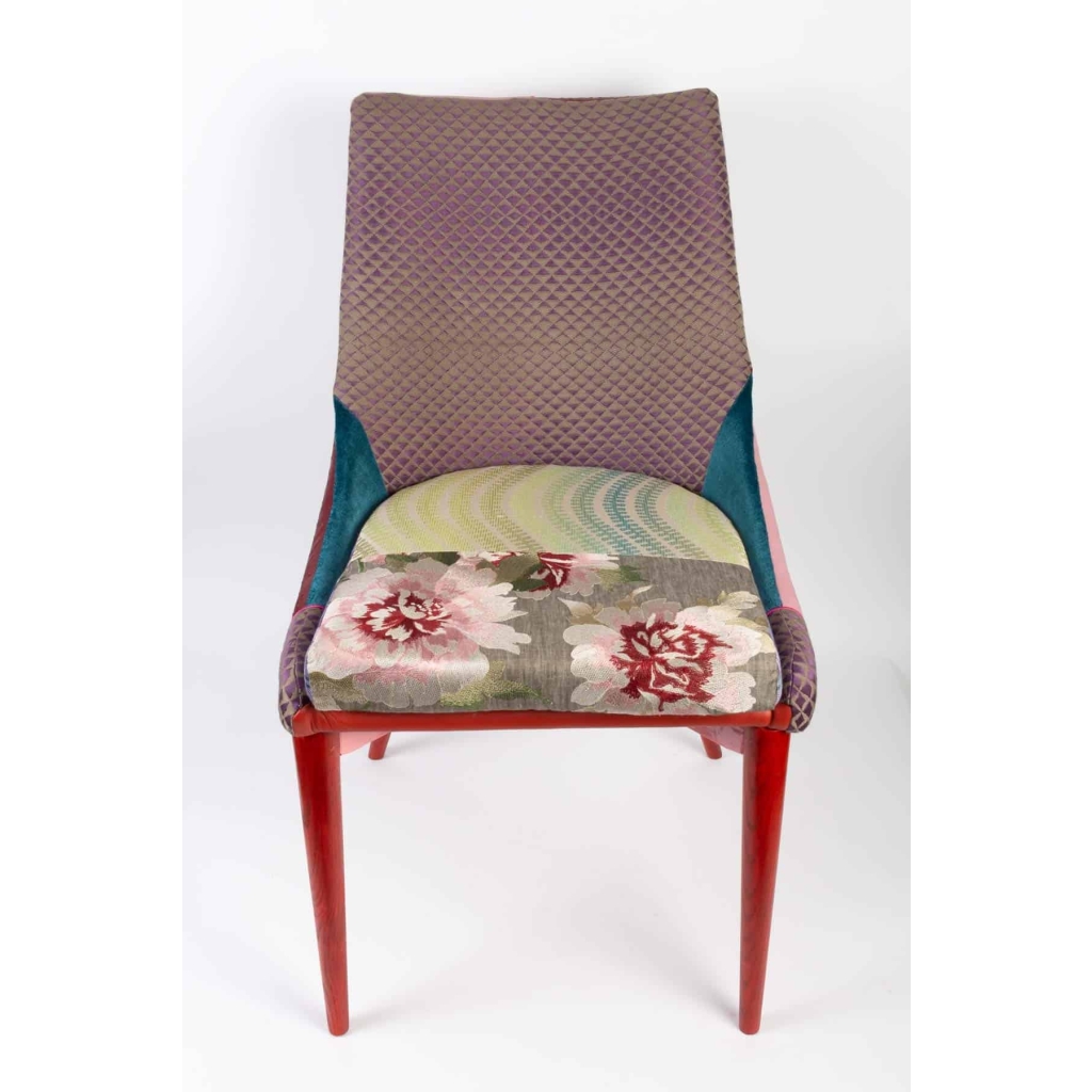« Lund » Chaise scandinave pied compas | Biron "Lund" Chaise scandinave pied compas