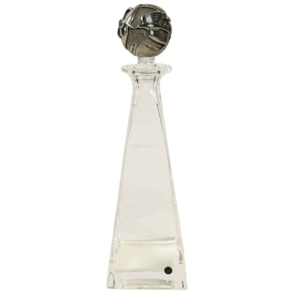 Carafe en verre et argent par Ottaviani, Italie, années 1970 | Biron |||||||||