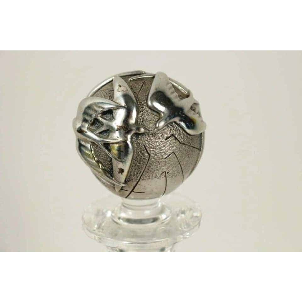 Carafe en verre et argent par Ottaviani, Italie, années 1970 | Biron Carafe en verre et argent par Ottaviani, Italie, années 1970