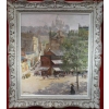 Abel Truchet Louis Peinture Française Belle Epoque Paris Vue De Montmartre Huile Sur Toile Signée