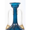 1 paire de vases Venise (Murano) à millefiori et adventurine (Salviati) 1870