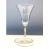 Suite de Six 6 Verres « Savergne » verre blanc patiné sépia de René LALIQUE | Biron Suite de Six 6 Verres "Savergne" verre blanc patiné sépia de René LALIQUE