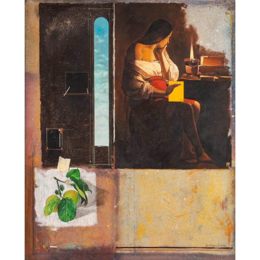 Tableau signé Hasan Saygin