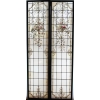 Vitraux Vitrail Aux Paniers Fleuris V109 | Biron ||||||||||