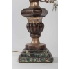 Girandole à 3 lumières aux marguerites 1950 | Biron Girandole à 3 lumières aux marguerites 1950
