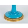 Coupe en opaline bleu turquoise 19e siècle | Biron Coupe en opaline bleu turquoise 19e siècle