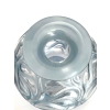 Vase "Sophora" verre blanc patiné bleu de René LALIQUE