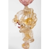 Coupe rose à 2 Dragons Venise(Murano), Salviati 1875
