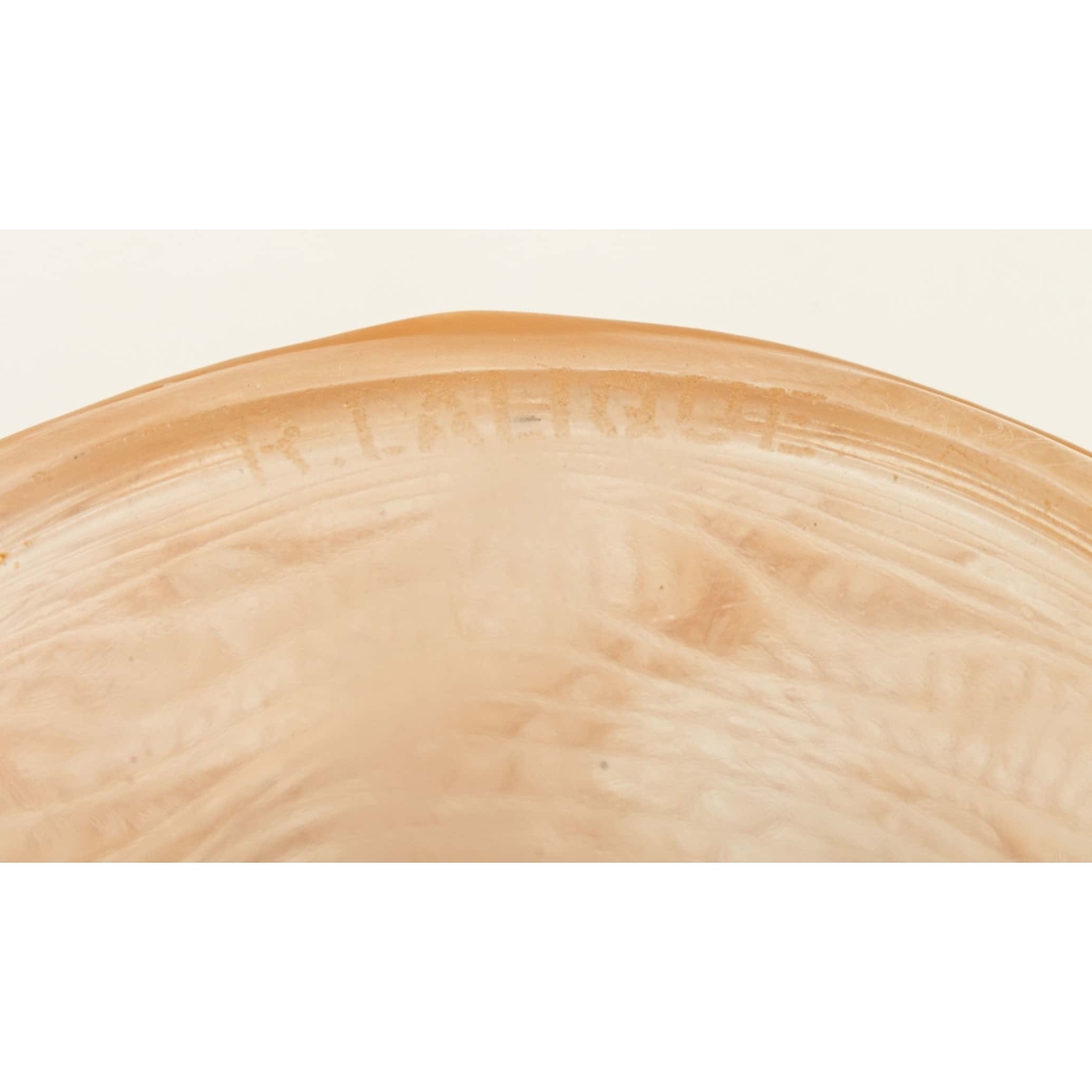 Vase « Dauphins » verre René Lalique | Biron Vase « Dauphins » verre René Lalique