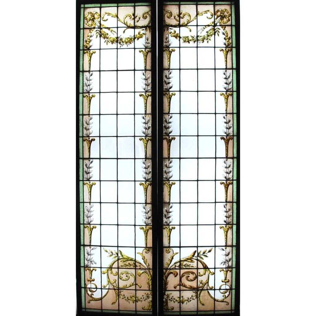 Vitraux Vitrail à Décor De Rinceaux V107 | Biron |||||