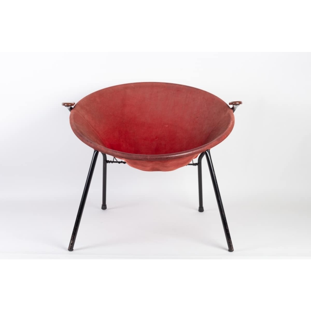 Fauteuil « Balloon chair » de Hans Olsen (1919-1992) | Biron Fauteuil « Balloon chair » de Hans Olsen (1919-1992)