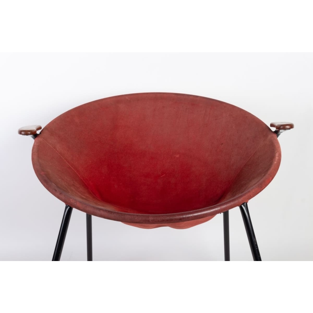 Fauteuil « Balloon chair » de Hans Olsen (1919-1992) | Biron Fauteuil « Balloon chair » de Hans Olsen (1919-1992)