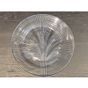 Suite de Huit 8 Assiettes "Verneuil" cristal blanc de LALIQUE FRANCE