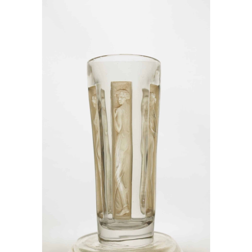 R.Lalique: Série de 6 Verres » Six figurines » | Biron R.Lalique: Série de 6 Verres" Six figurines"