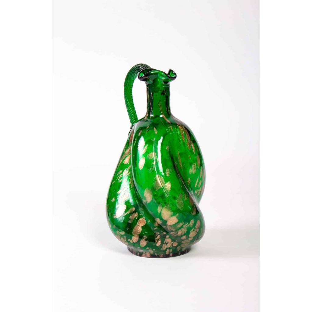 Broc vert émeraude et adventurine, Azioni Salviati and C. 1875