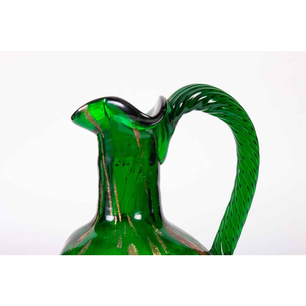 Broc vert émeraude et adventurine, Azioni Salviati and C. 1875