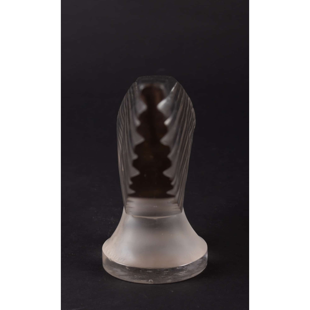 Mascotte – Bouchon de Radiateur « Victoire » verre blanc de René LALIQUE 9