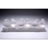 RENE LALIQUE : « GROUPE DE SIX MOINEAUX » | Biron ||||||