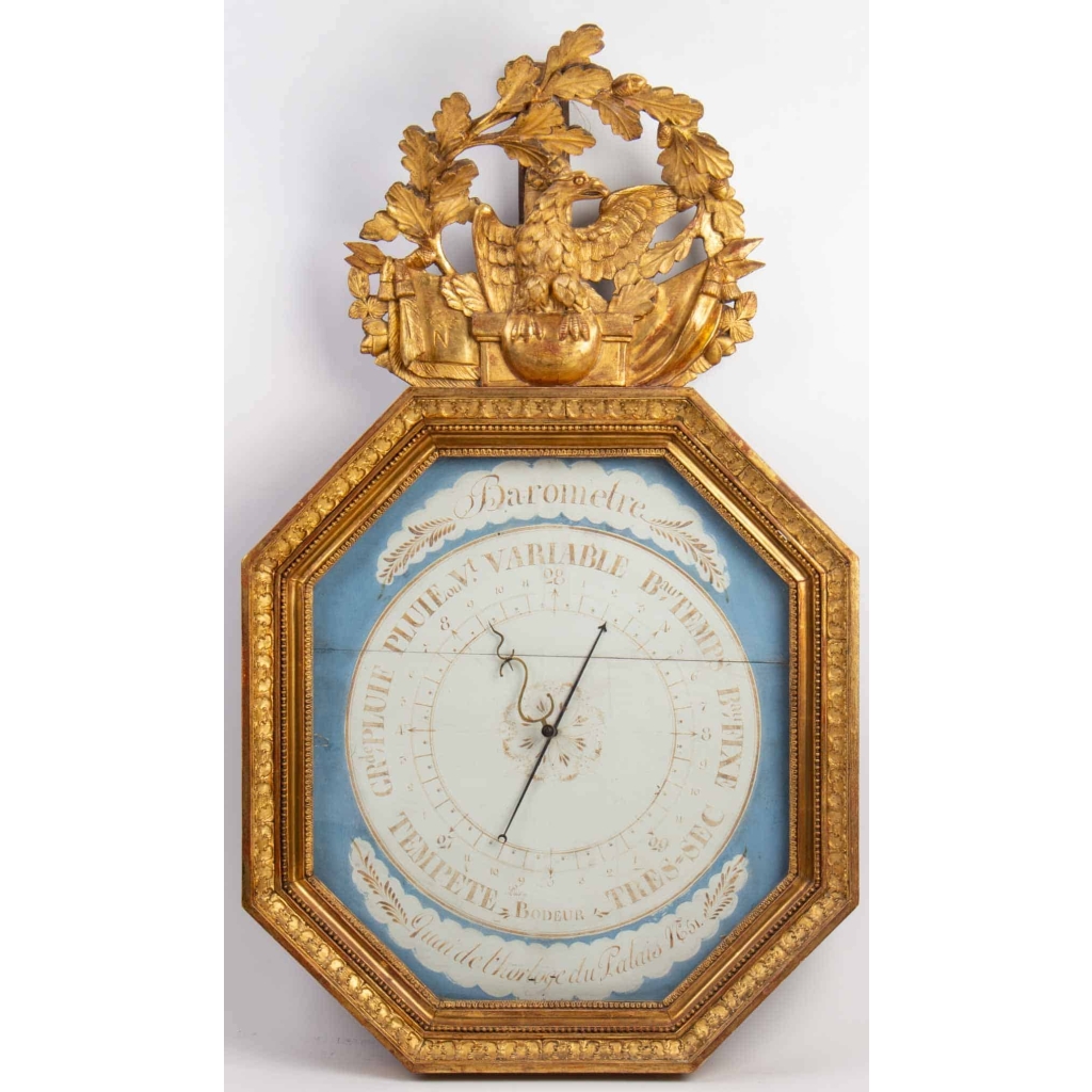 Baromètre d’époque 1er Empire (1804 – 1815). | Biron |||||