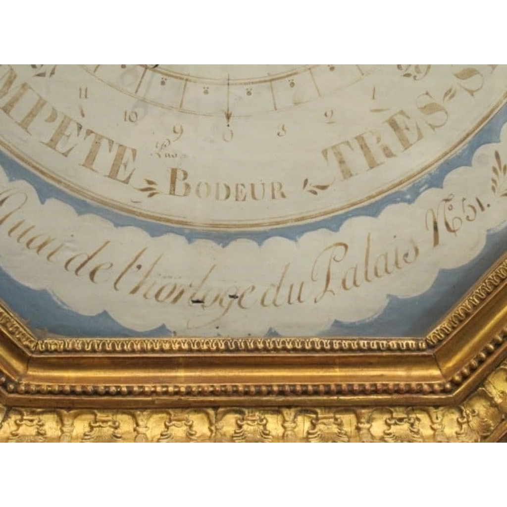 Baromètre d’époque 1er Empire (1804 – 1815). | Biron Baromètre d'époque 1er Empire (1804 - 1815).
