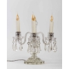 Girandole en cristal à 4 bras de lumière, vers 1920 | Biron Girandole en cristal à 4 bras de lumière, vers 1920