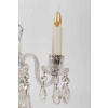 Girandole en cristal à 4 bras de lumière, vers 1920 | Biron Girandole en cristal à 4 bras de lumière, vers 1920