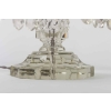 Girandole en cristal à 4 bras de lumière, vers 1920 | Biron Girandole en cristal à 4 bras de lumière, vers 1920