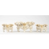 1 Ensemble : Centre de table aux Éléphants Royal Worcester, XIXème | Biron |||||||||||||||||