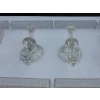 1900′ Centre de Table Chemin de Table en Cristal Moulé de Baccarat Ou St Louis 14 Pièces 12