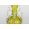 Vase en Cristallo Vénitien vert absinthe par Salviati 1885