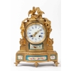 Pendule de style Louis XVI en bronze à décor de porcelaine de Sèvres | Biron ||||||||