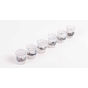 Daum Nancy : Set of Six acid etched Glass Goblet Vase, ‘Dutch Landscape’ | Biron |||||||