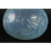 Vase « Courges » verre opalescent double couche patiné bleu de René LALIQUE