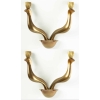 Paire d’Appliques en bronze signée Riccardo Scarpa 1960 | Biron ||||||