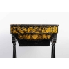 Table en laque noire et or 19e siècle