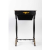 Table en laque noire et or 19e siècle