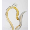 Un Dauphin opalescent verseuse Salviati 1880, Murano