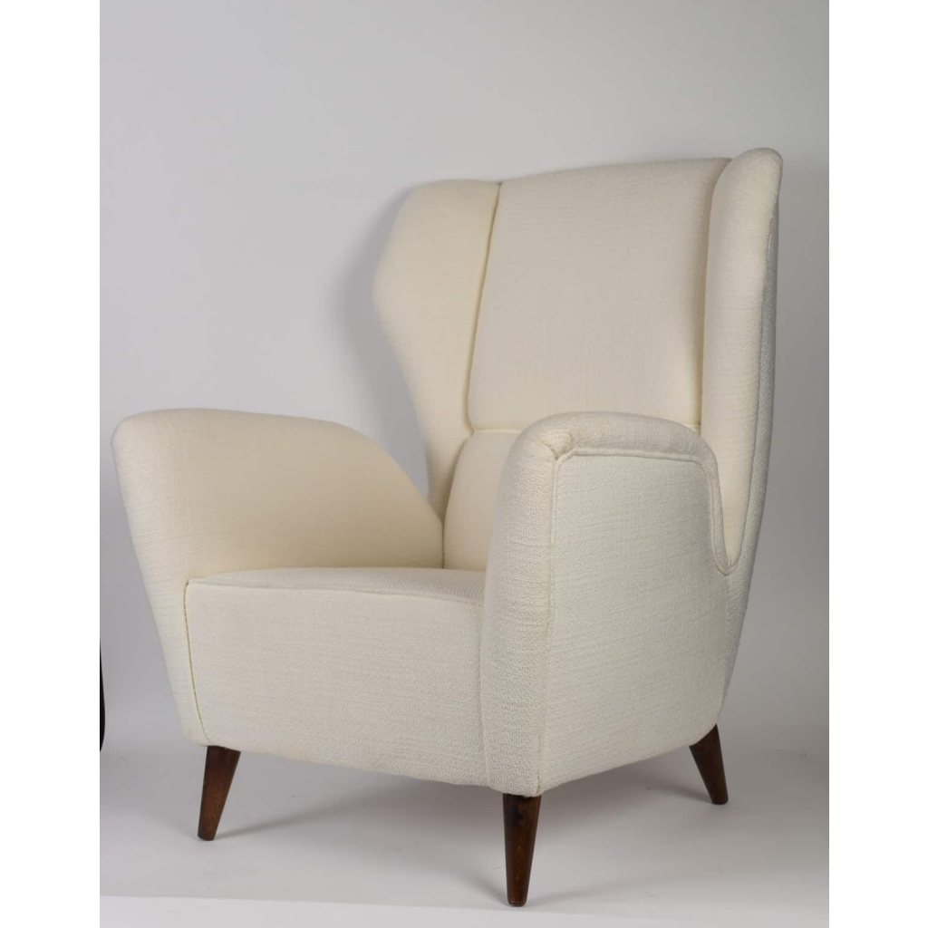 Paire de Fauteuils Isa BERGAMO vers 1950 Italie | Biron Paire de Fauteuils Isa BERGAMO vers 1950 Italie
