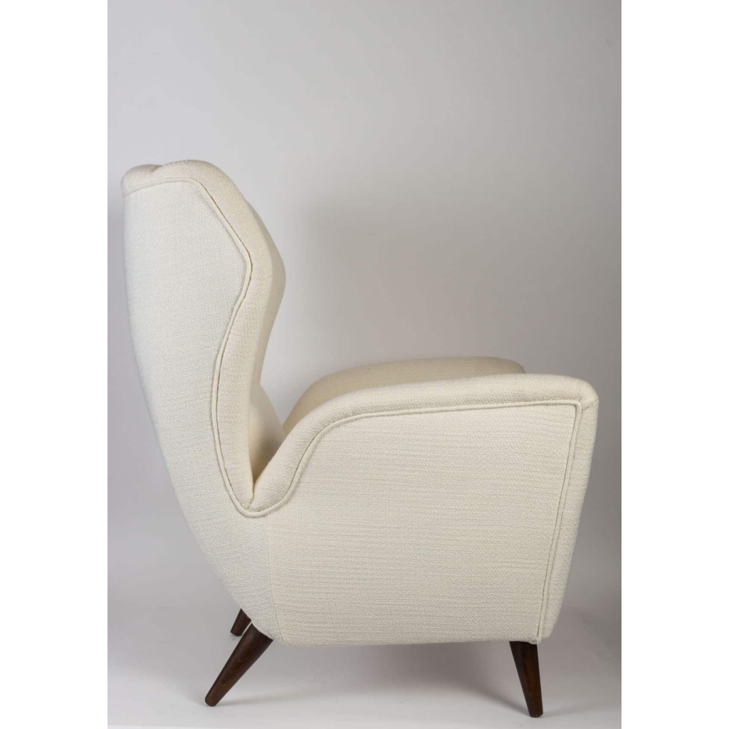 Paire de Fauteuils Isa BERGAMO vers 1950 Italie | Biron Paire de Fauteuils Isa BERGAMO vers 1950 Italie
