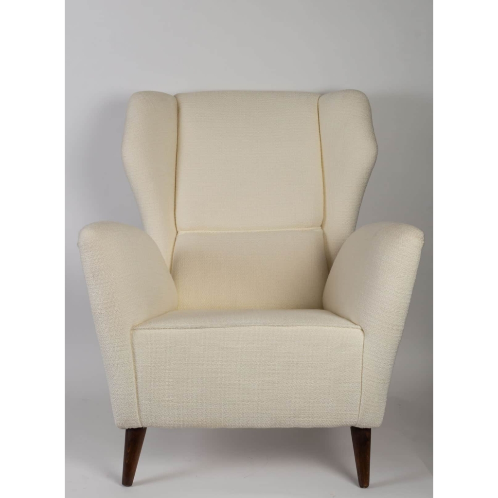 Paire de Fauteuils Isa BERGAMO vers 1950 Italie | Biron Paire de Fauteuils Isa BERGAMO vers 1950 Italie
