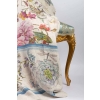 Tissu en lin « Fleurs et Animaux » | Biron Tissu en lin "Fleurs et Animaux"