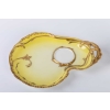 Tasse jaune et or rocaille Haviland 1890 | Biron Tasse jaune et or rocaille Haviland 1890