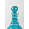 Carafe en opaline bleu turquoise, dorée et émaillée 19e siècle | Biron Carafe en opaline bleu turquoise, dorée et émaillée 19e siècle
