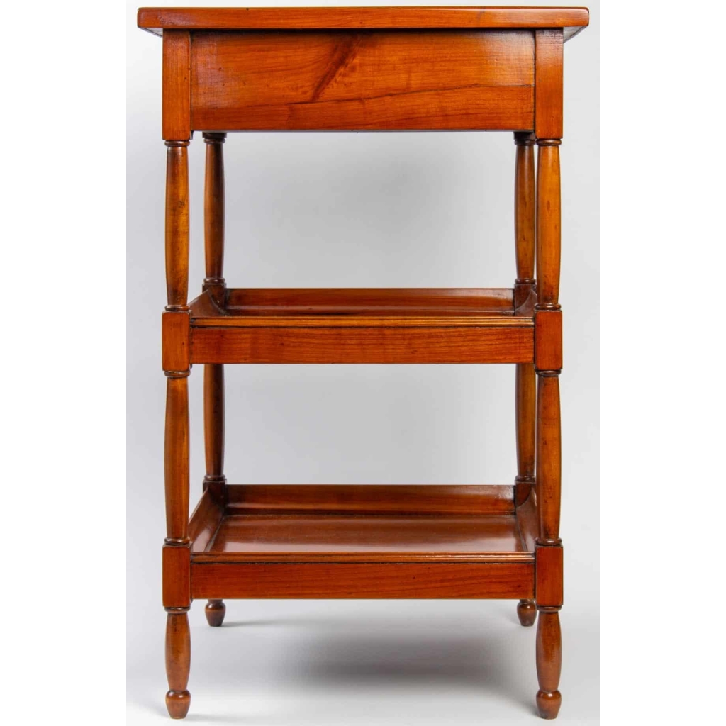 Petite table rafraîchissoir en merisier. XIXème | Biron Petite table rafraîchissoir en merisier. XIXème